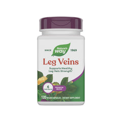 Nature's Way Leg Veins bottle label on white background