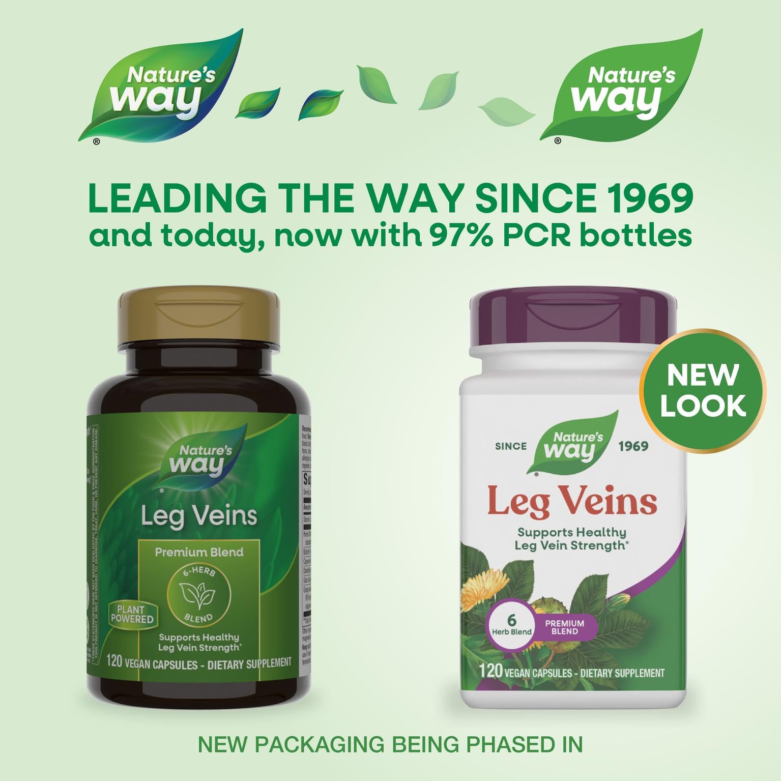 Horse chestnut extract highlighted in Nature's Way Leg Veins