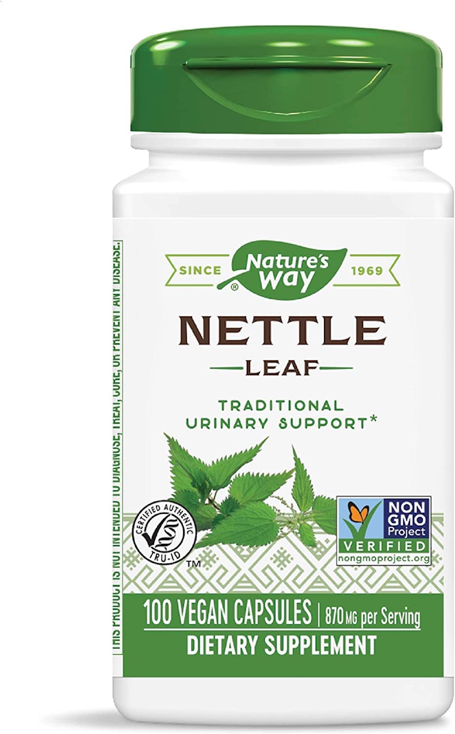 Nature's Way Nettle Leaf 435 mg bottle and packaging