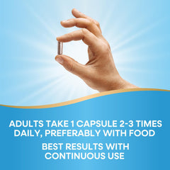 Non-GMO and gluten-free packaging icons on the bottle