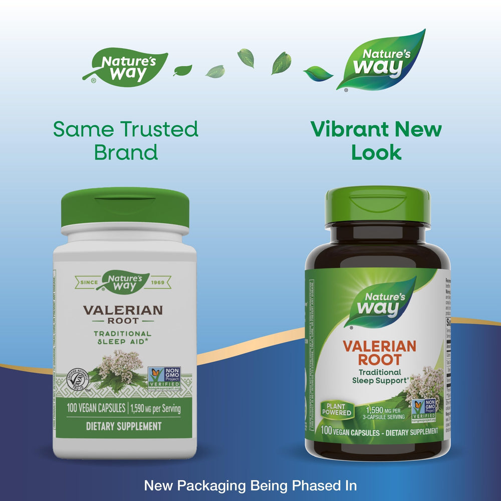 Bottle label highlighting gluten-free and vegan attributes