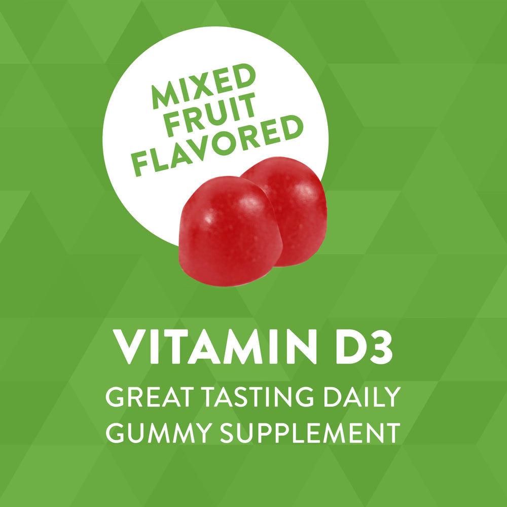 Adults and kids 4+ vitamin D3 gummies for daily immune and bone support