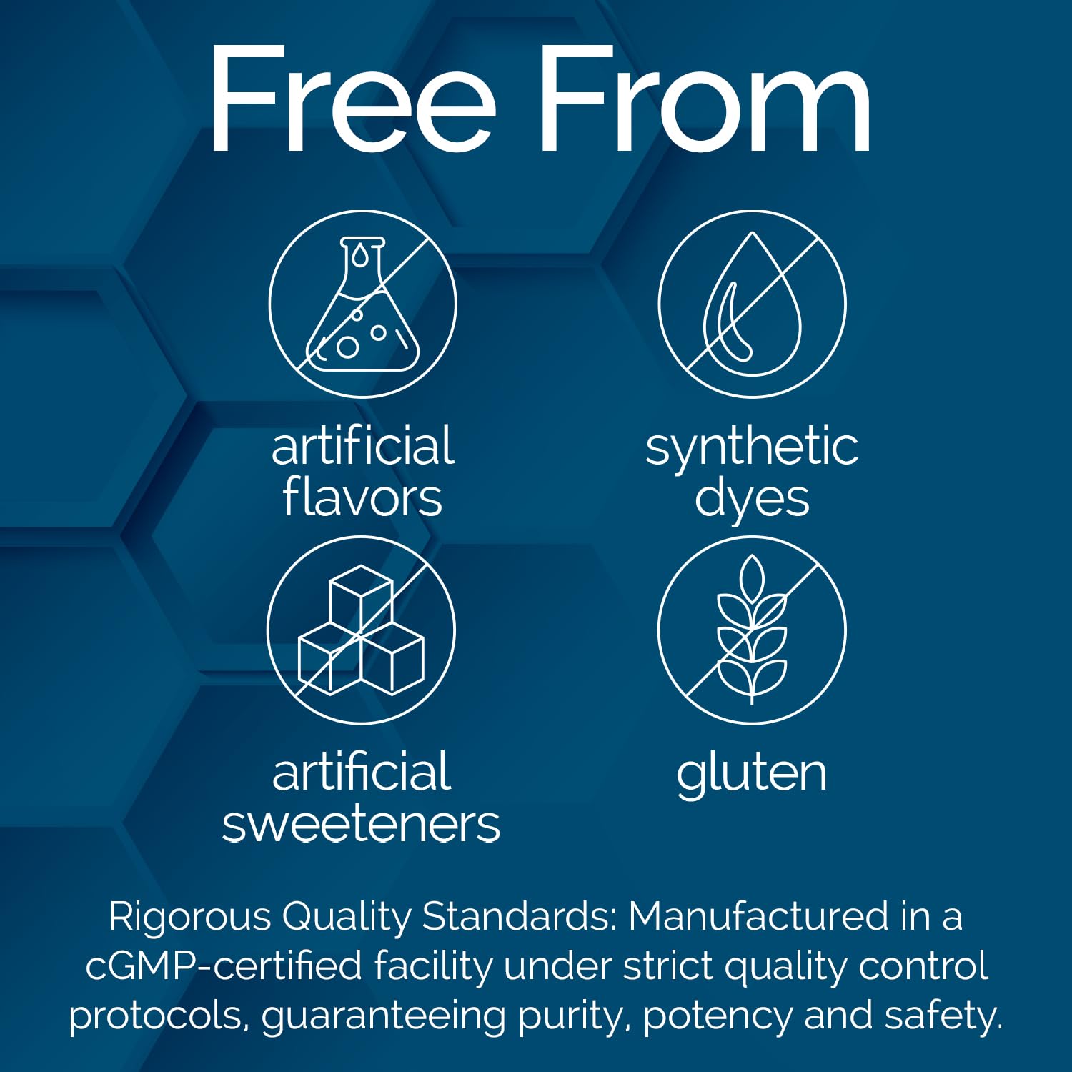 Nutrition information per bottle shown on label