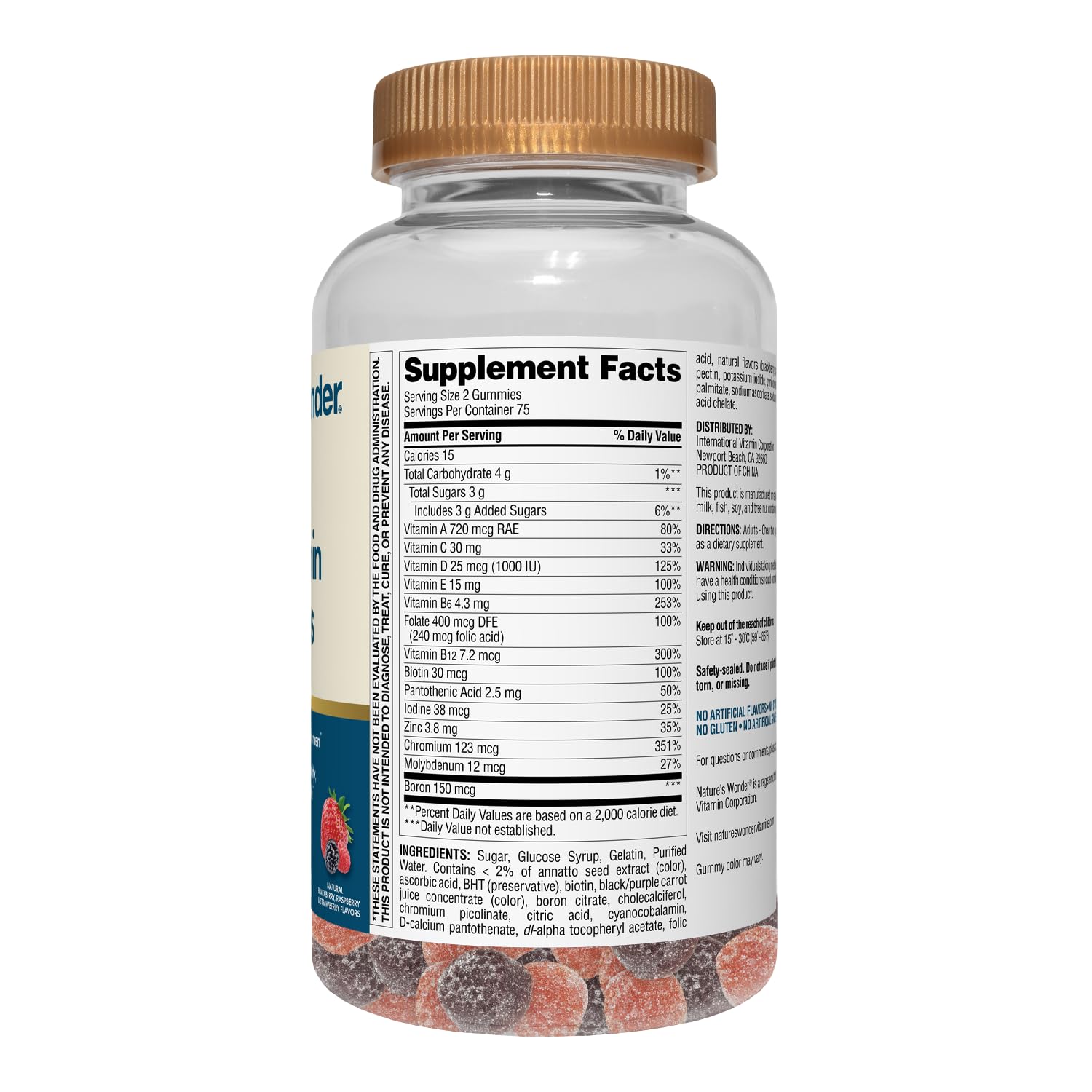 Bottle indicating 75 day supply