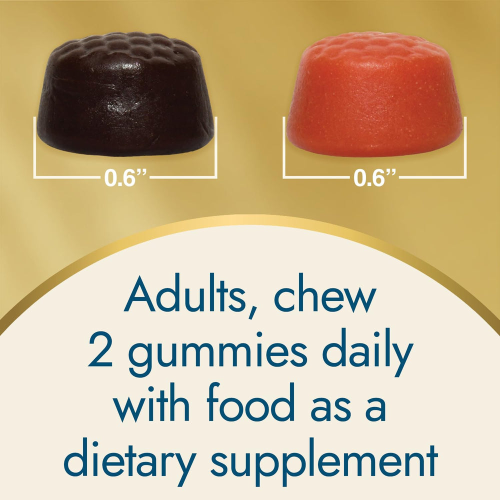 Naturally berry-flavored women's multivitamin gummies