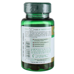 Close-up of Nature's Bounty Lutein 40 mg softgel capsules