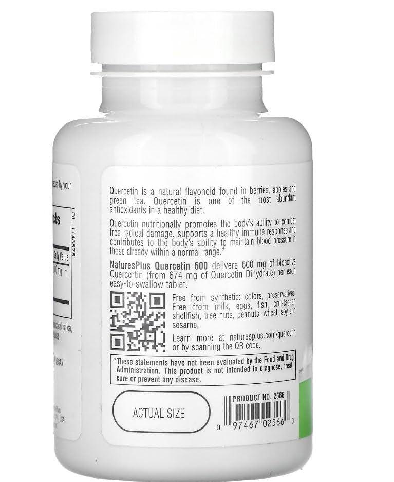 Quercetin 600 mg tablets image