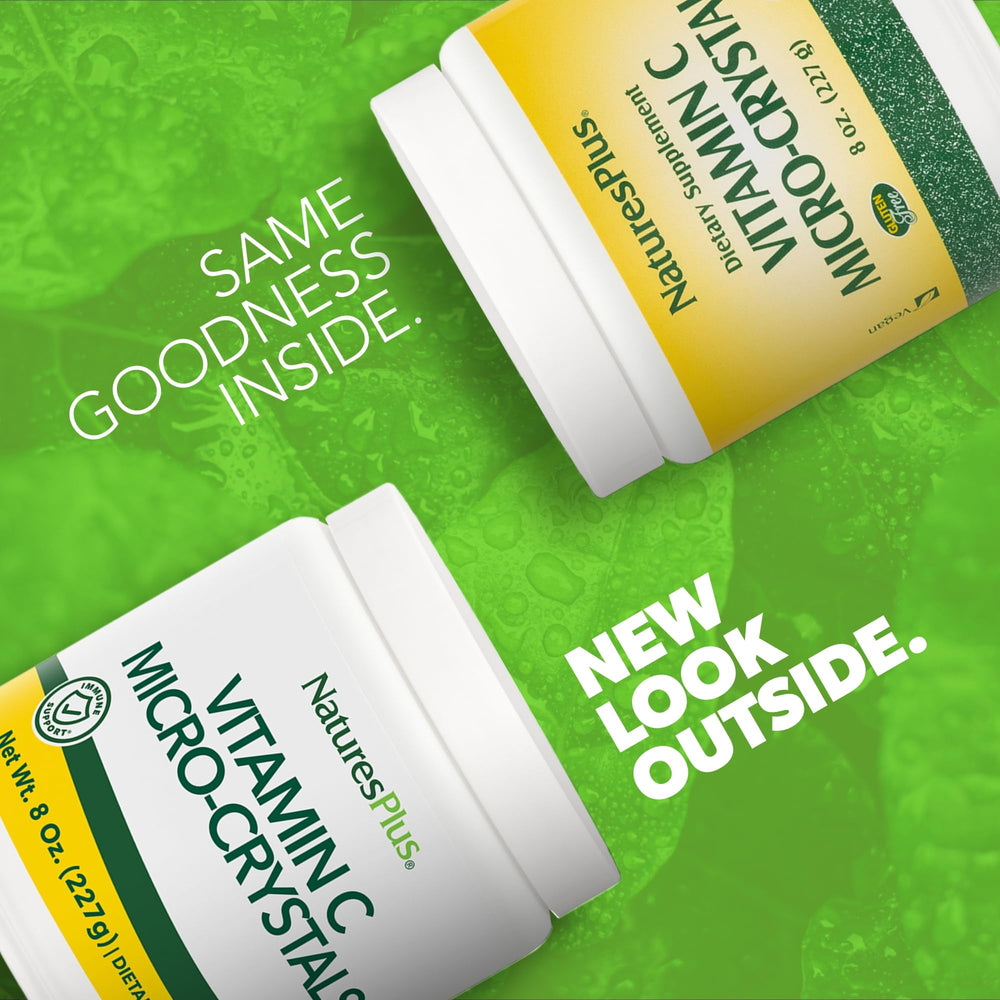 Back view of tub showing nutrition facts and ingredients