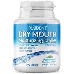 Nature's Stance XyliDENT dry mouth tablets front view