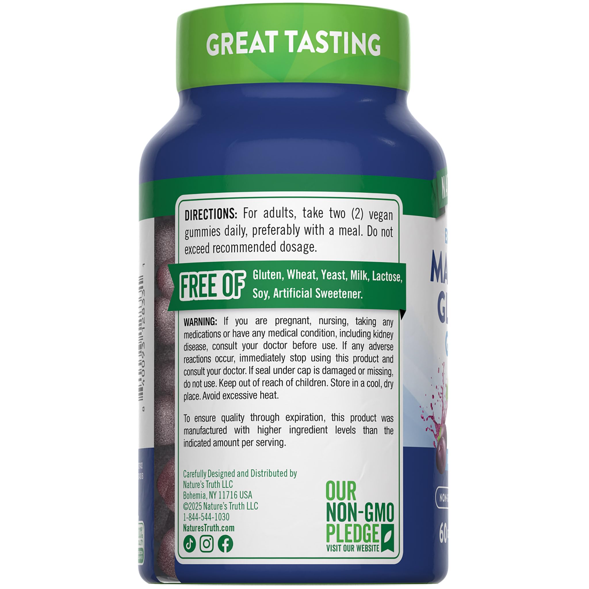 Benefits and features of Nature's Truth Magnesium Glycinate Gummies