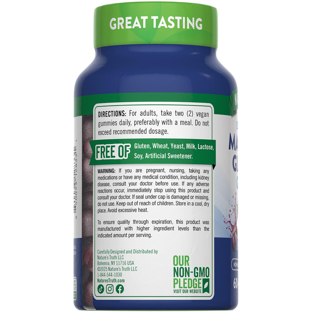 Benefits and features of Nature's Truth Magnesium Glycinate Gummies