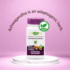Nature's Way Ashwagandha 60 Veggie Caps bottle