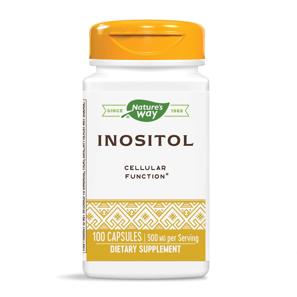 Nature's Way Inositol 500 mg bottle - main image