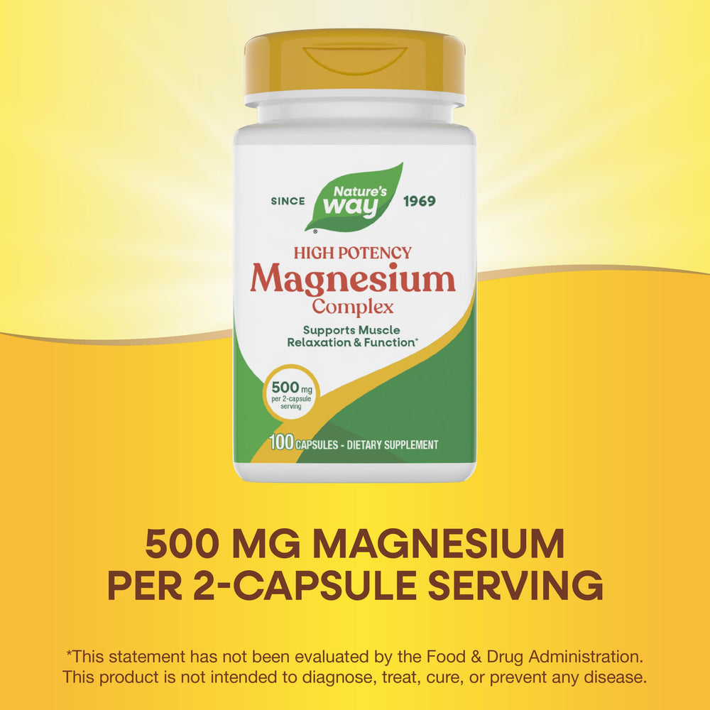 Label highlighting magnesium citrate and oxide
