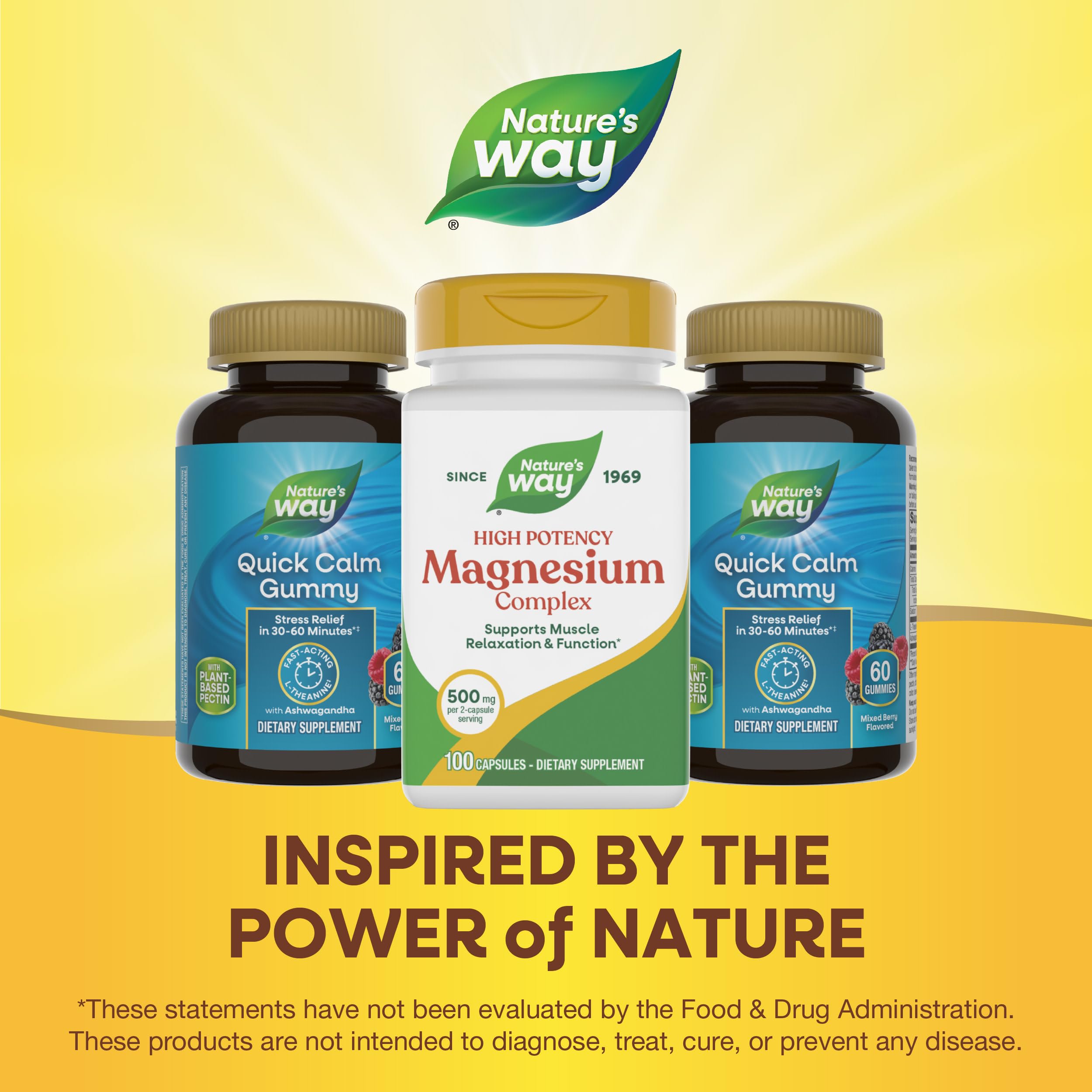 Packaging variation for Nature's Way Magnesium Complex