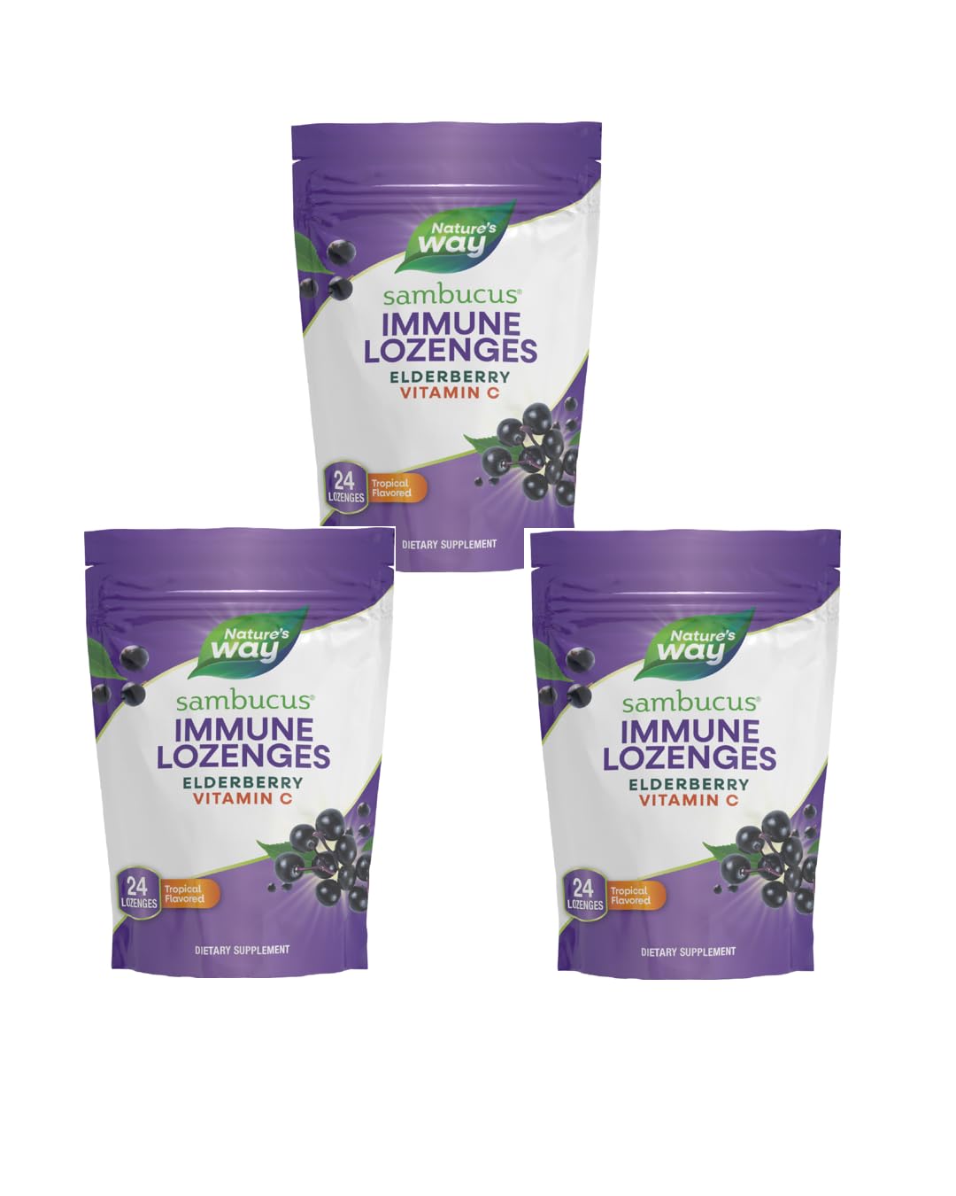 Main image of Nature's Way Sambucus Immune Lozenges