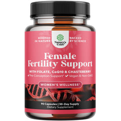 Natures Craft front packaging showing fertility vitamins for easy identification and confidence