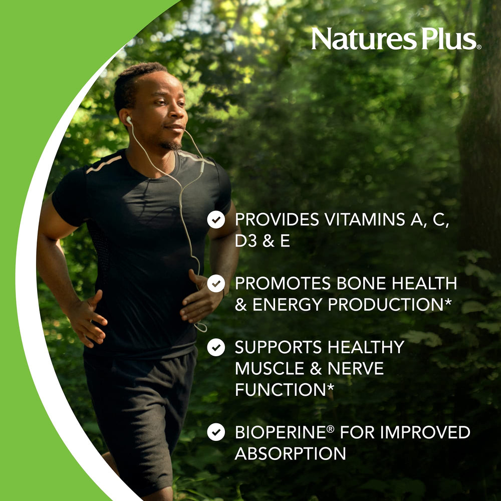 Coral calcium ingredients including magnesium and vitamins D, A, C, E