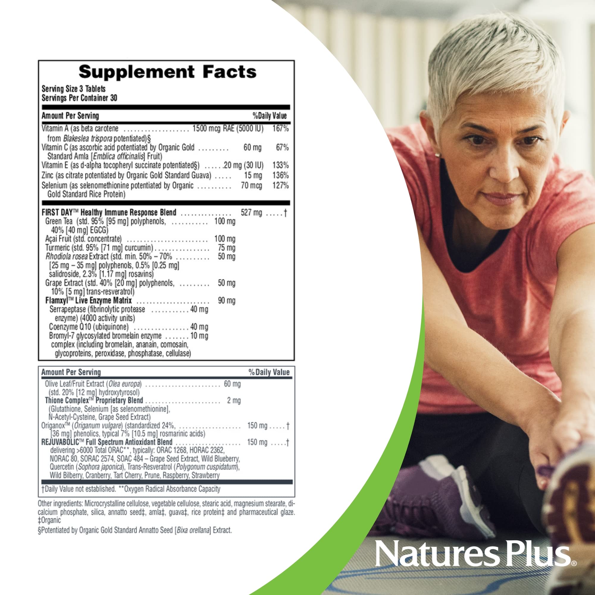 Gluten-free and vegetarian indicators on packaging
