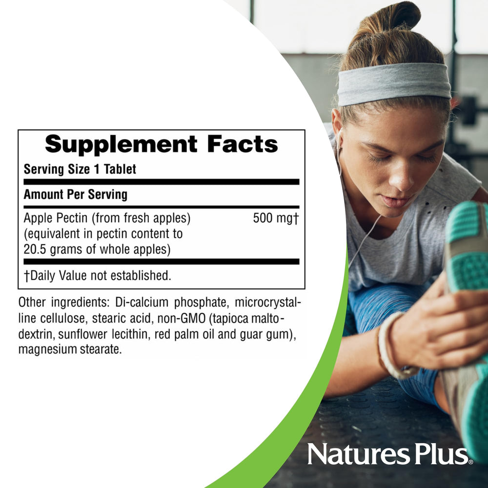 NaturesPlus label detail emphasizing ingredient clarity and purity
