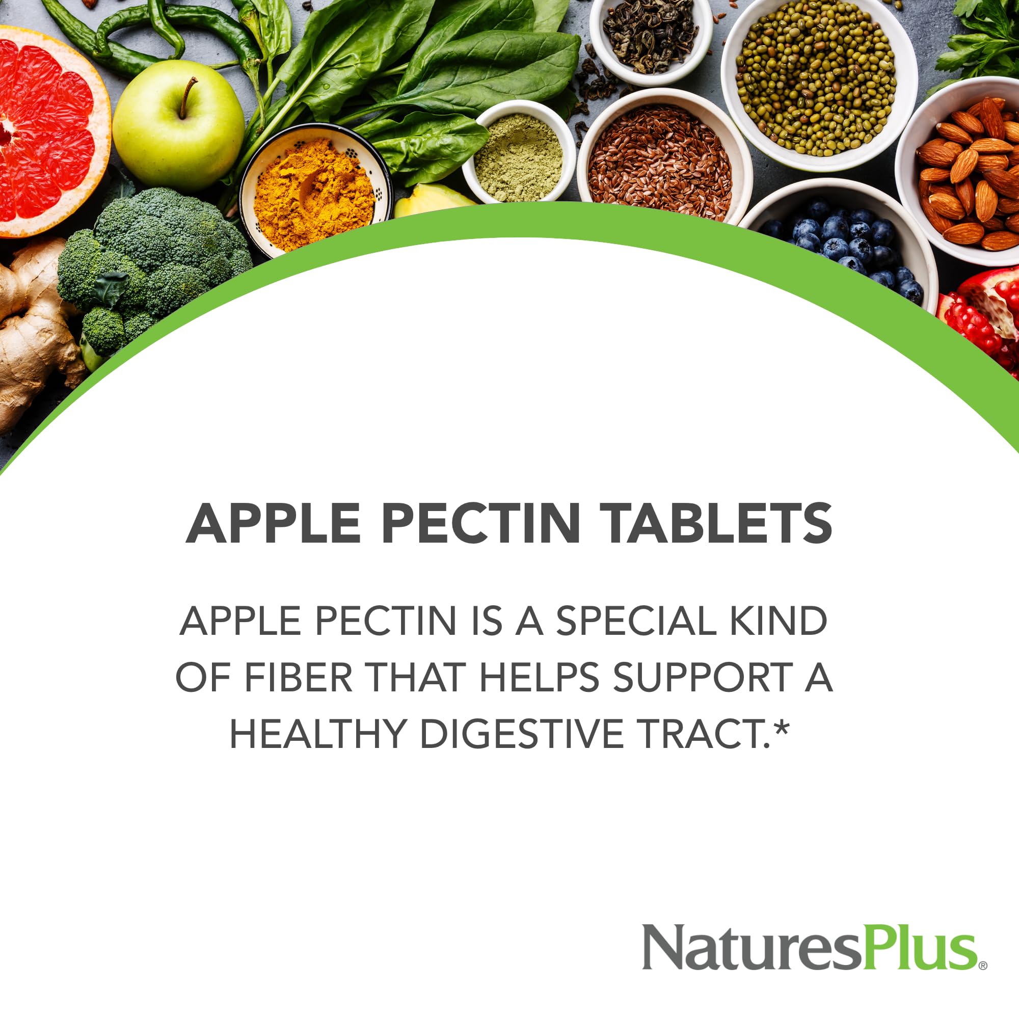 NaturesPlus single tablet close-up highlighting smooth tablet texture