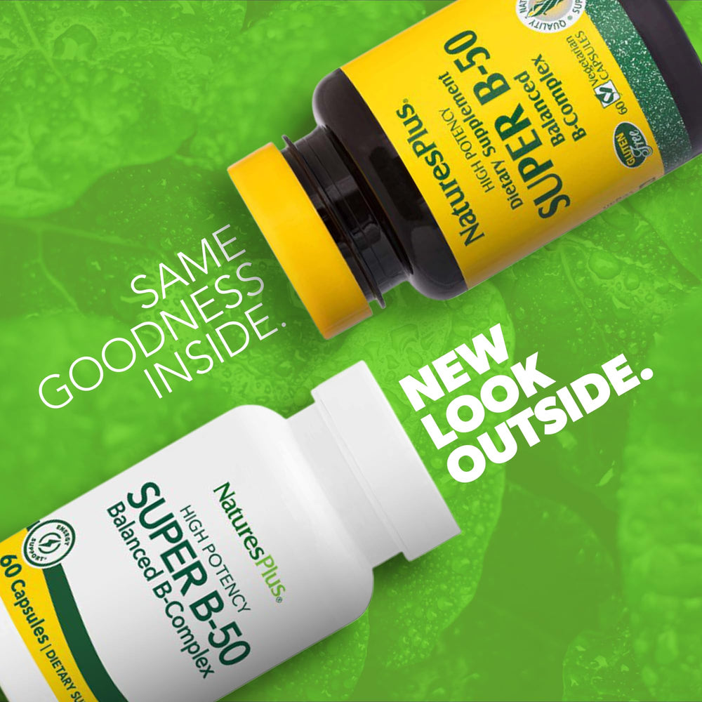 Close-up of B50-60 vegetarian capsules