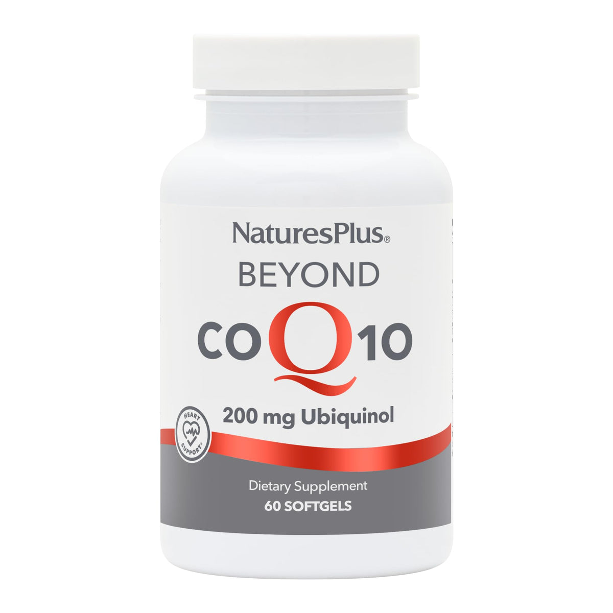 NaturesPlus Beyond CoQ10 Ubiquinol bottle with label