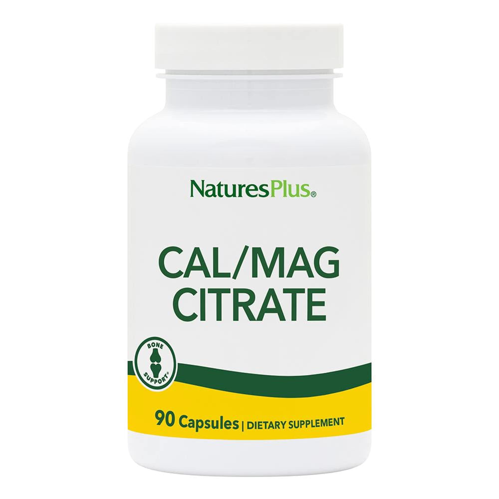 NaturesPlus Cal/Mag Citrate bottle front