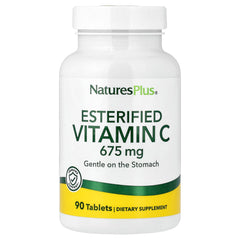 NaturesPlus Esterified Vitamin C bottle with 90 tablets