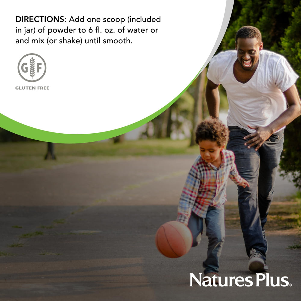 Graphic suggesting energy and immune support benefits