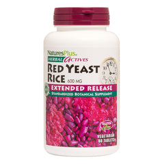 Hero image of NaturesPlus Herbal Actives Red Yeast Rice Extended Release 600mg 60 vegan tablets