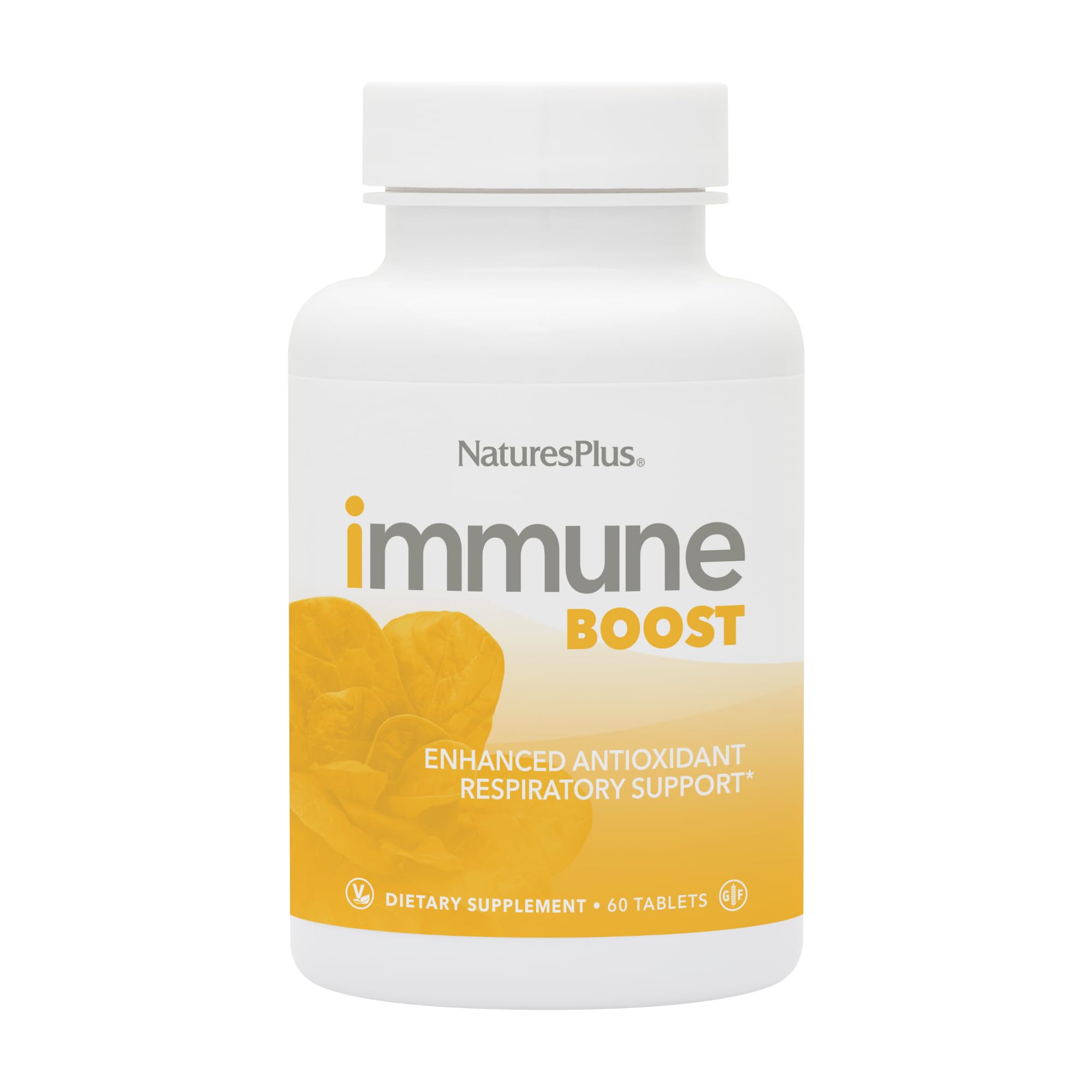Front view of NaturesPlus Immune Boost bottle