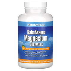 NaturesPlus KalmAssure Magnesium Chewable Orange 60 tablets