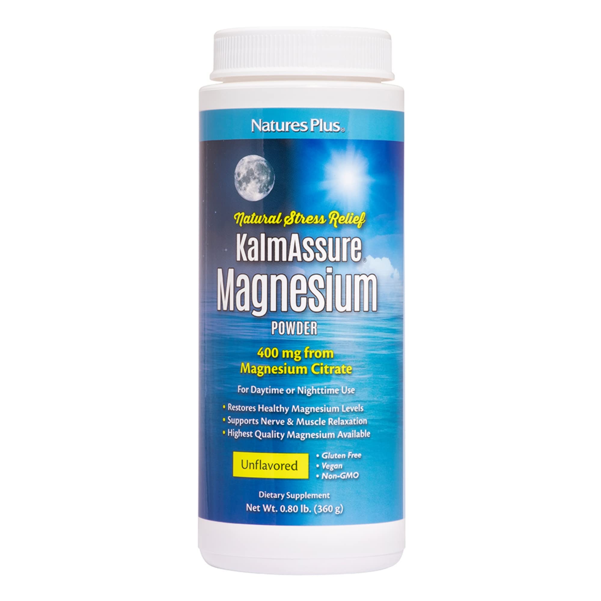 NaturesPlus KalmAssure Magnesium Powder canister