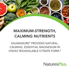 Close-up of NaturesPlus KalmAssure label
