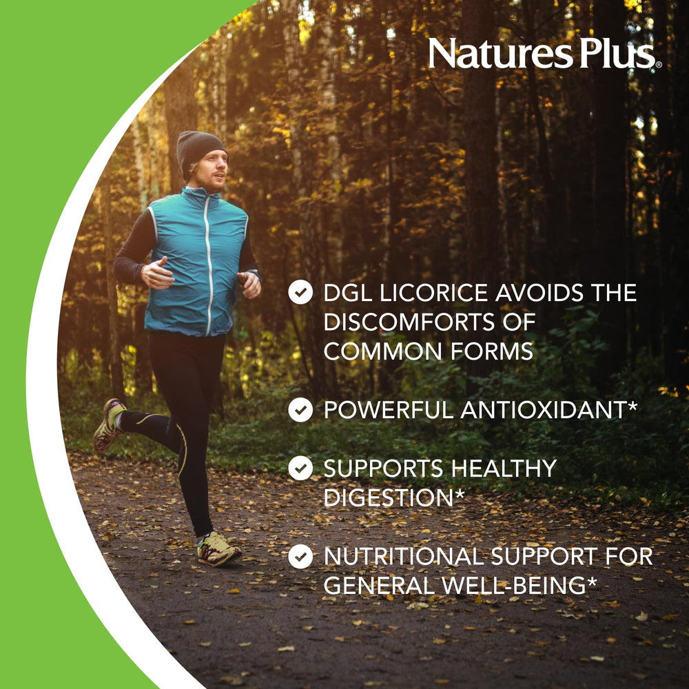 Vegan, gluten-free Licorice (DGL) capsules packaging