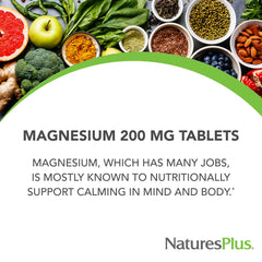 Supplement facts: magnesium amino acid chelate 200 mg