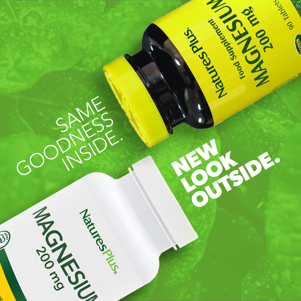 Vegetarian friendly magnesium supplement packaging