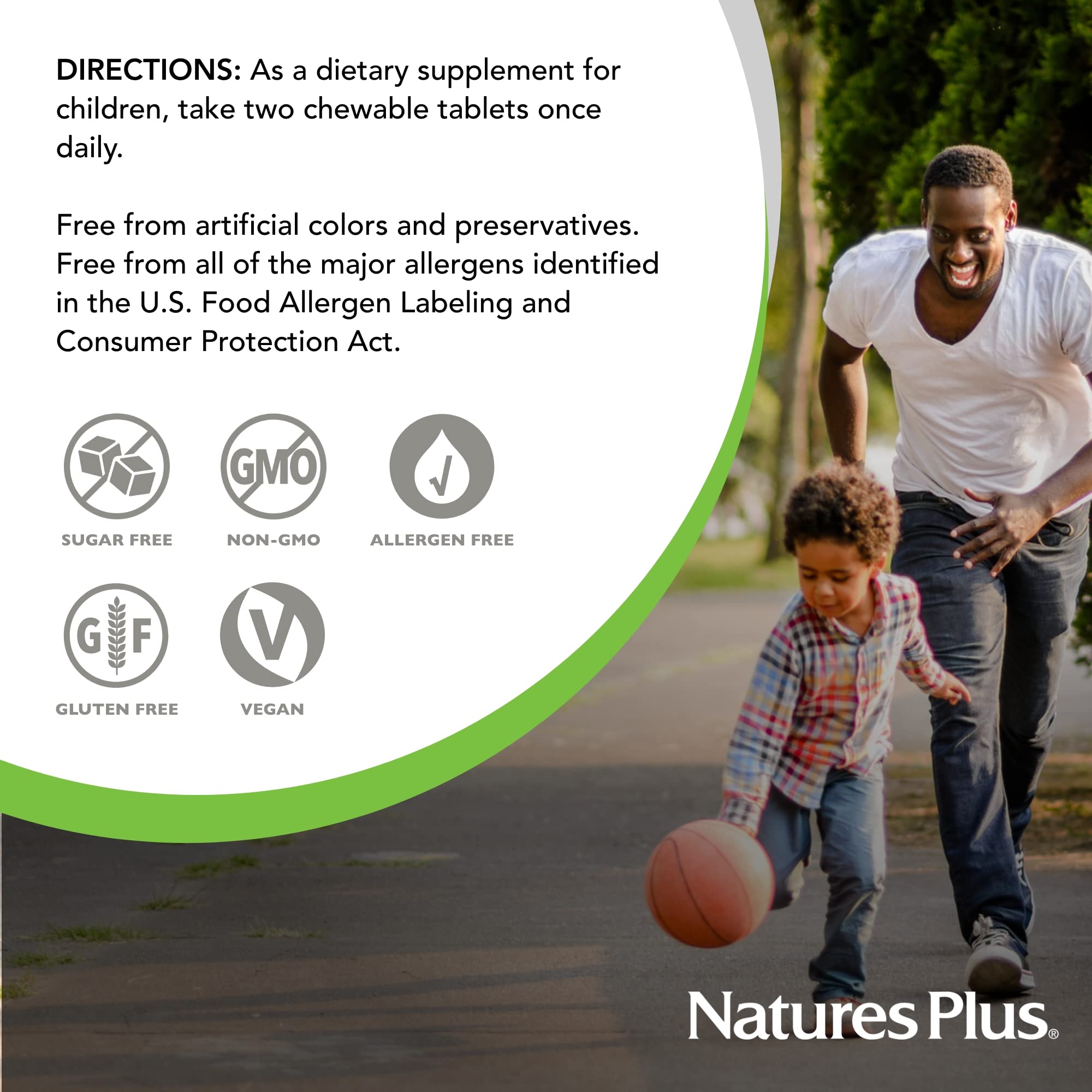 Sugar-free MagKidz packaging label