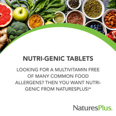 Ingredients list of Nutri-Genic Multivitamin