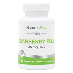 NaturesPlus PRO Cranberry Plus 60 capsules bottle