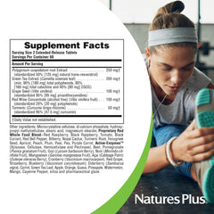 Gluten-free NaturePlus Resveratrol supplement packaging