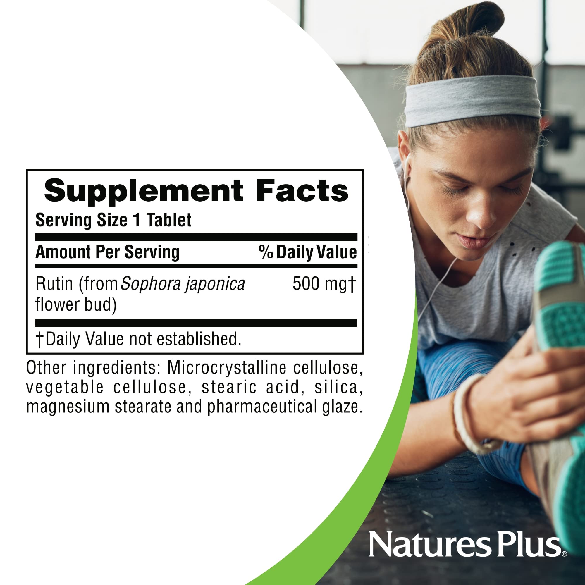 60 vegetarian tablets container front view