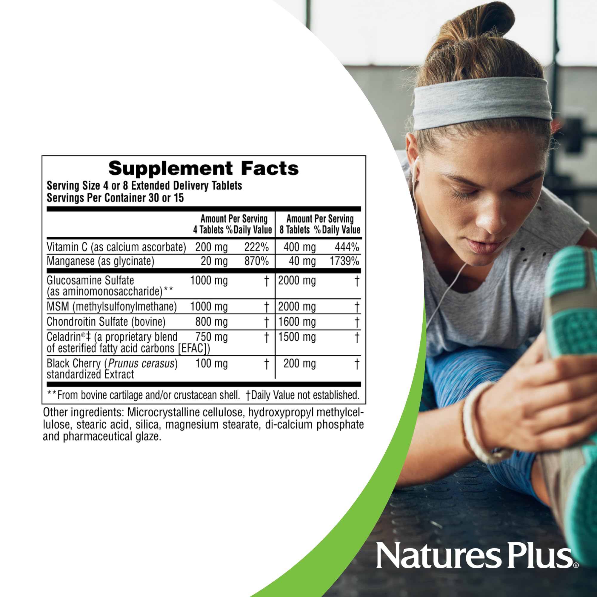 Gluten-free and allergen-free labeling on Rx-Joint packaging