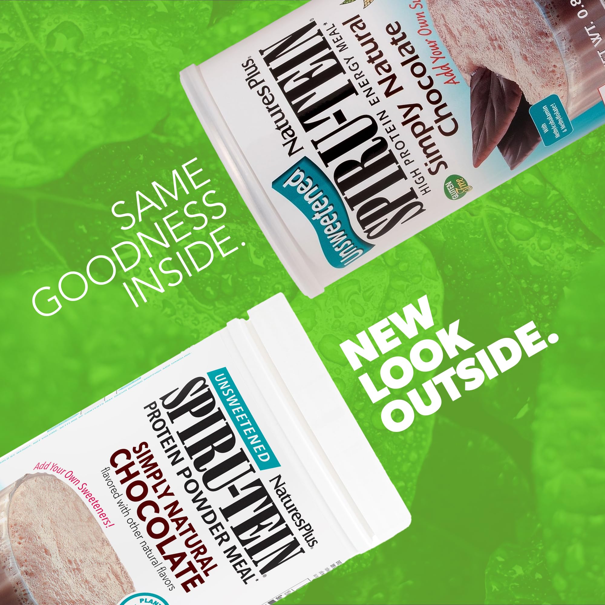 SPIRU-TEIN Tri-Part protein blend ingredients for vegetarian protein