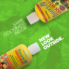 Label for NaturesPlus Source of Life Liquid Tropical Fruit