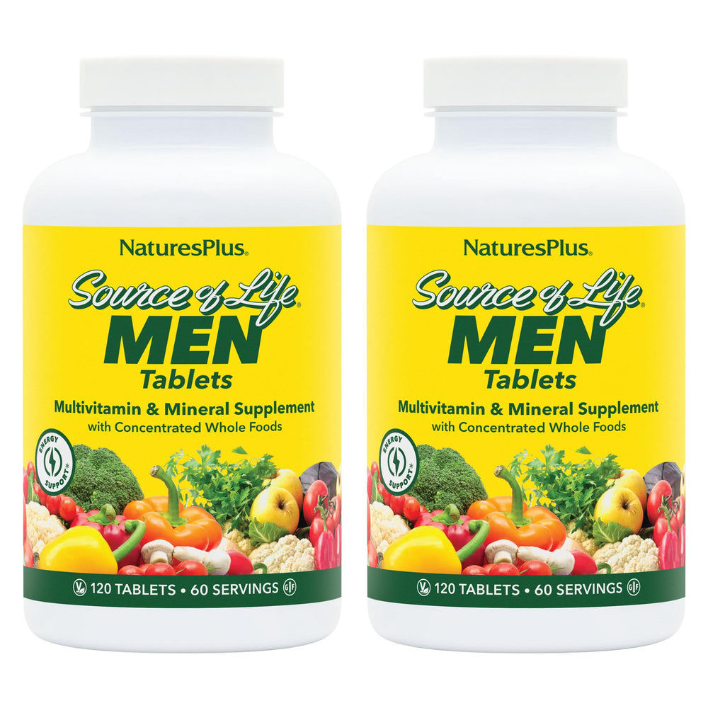 Main product image: NaturesPlus Source of Life Men – Iron-Free Multivitamin
