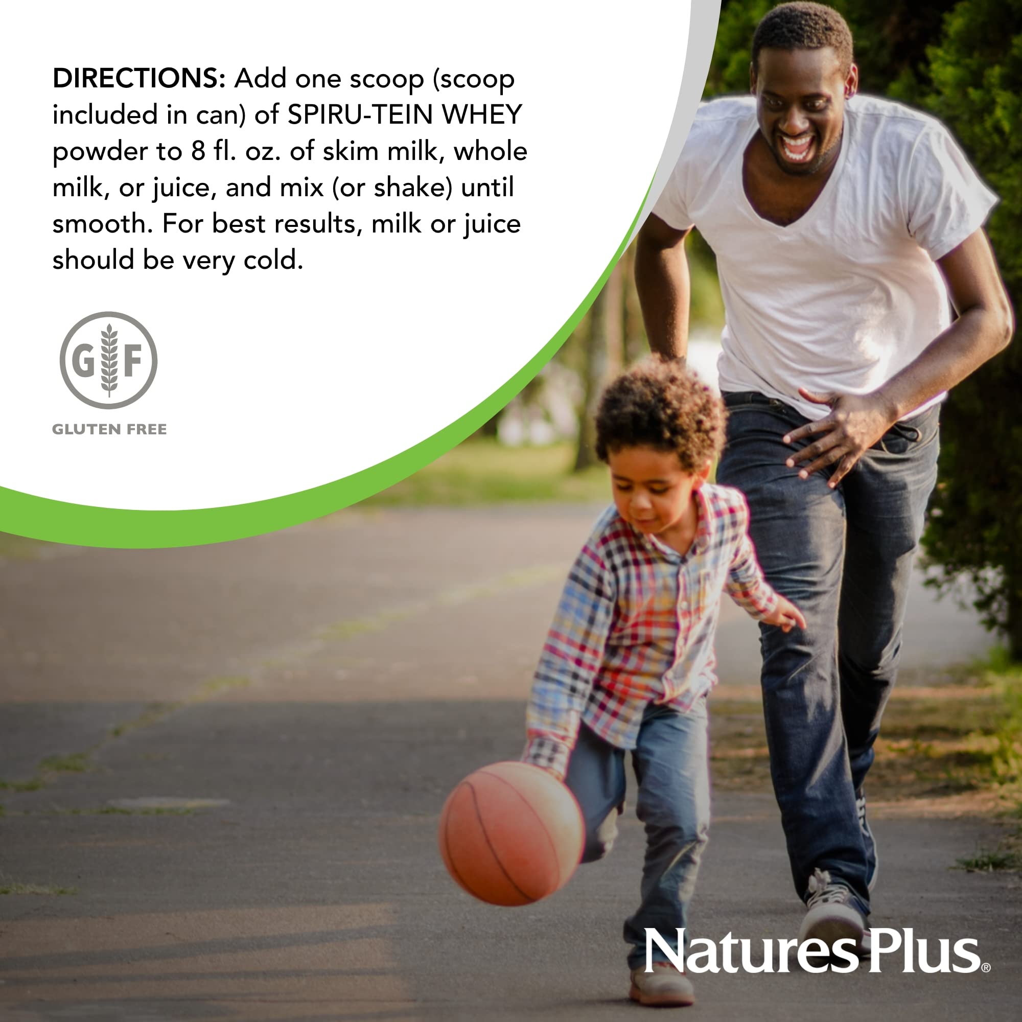 NaturesPlus SpirU-Tein Whey Shake packaging in transition to new look, same standards