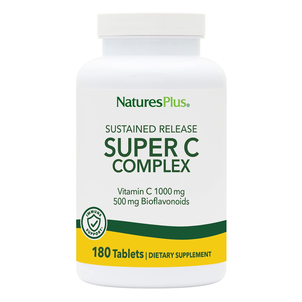 NaturesPlus Super C Complex bottle with label