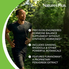 Tongkat Ali, fenugreek and zinc ingredients for NaturesPlus T Male